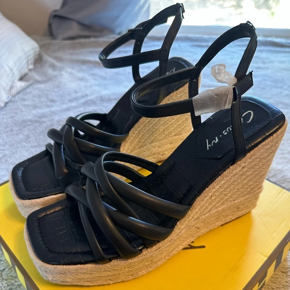 Circus NY by Sam Edelman Irene Espdarille Platform, Size 10 NWB